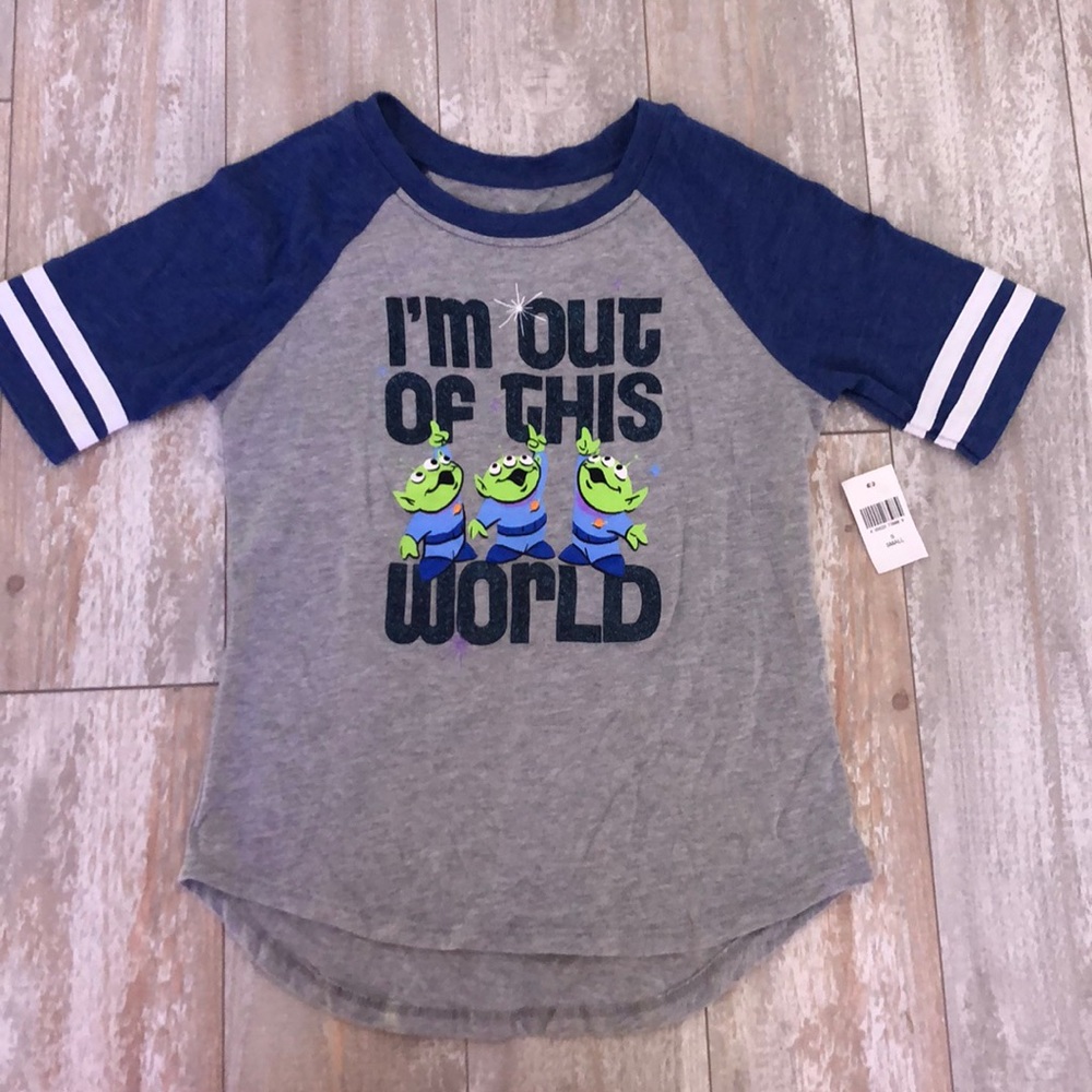 NWT Toy Story Aliens tee size small 5-6